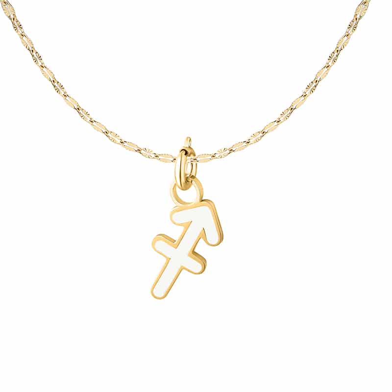 Charm Segno Zodiacale Sagittario in acciaio inox Zodiaco - Brand Gioielli