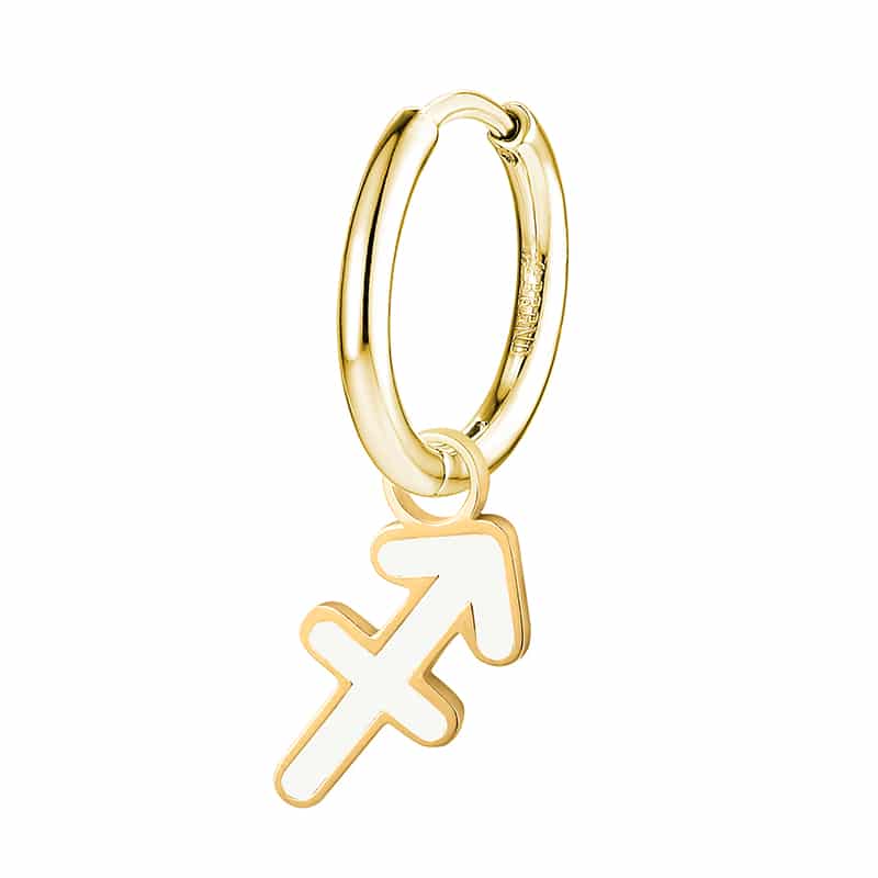 Charm Segno Zodiacale Sagittario in acciaio inox Zodiaco - Brand Gioielli