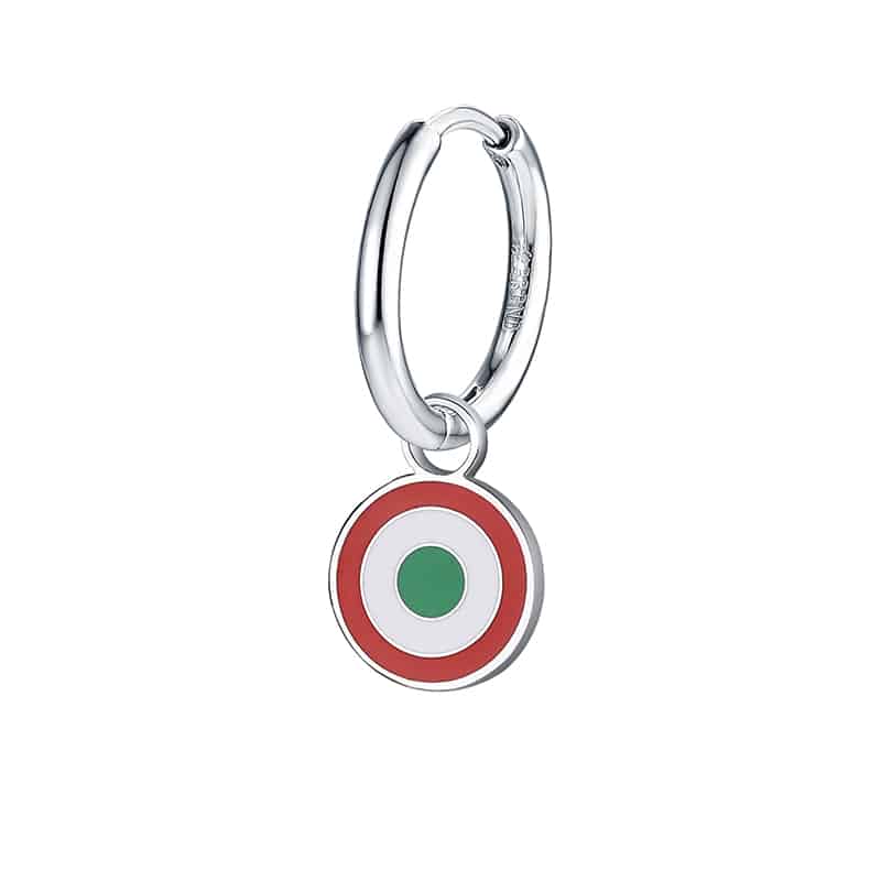 Charm Coppa Italia Serie A ciondolo in acciaio inox - Brand Gioielli