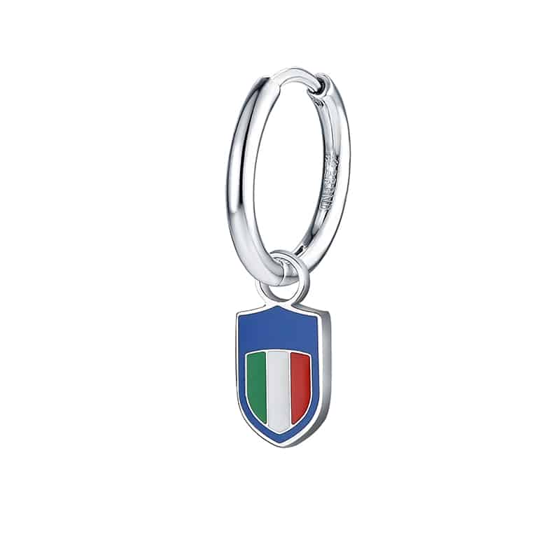 Charm Scudetto Serie A ciondolo in acciaio inox - Brand Gioielli