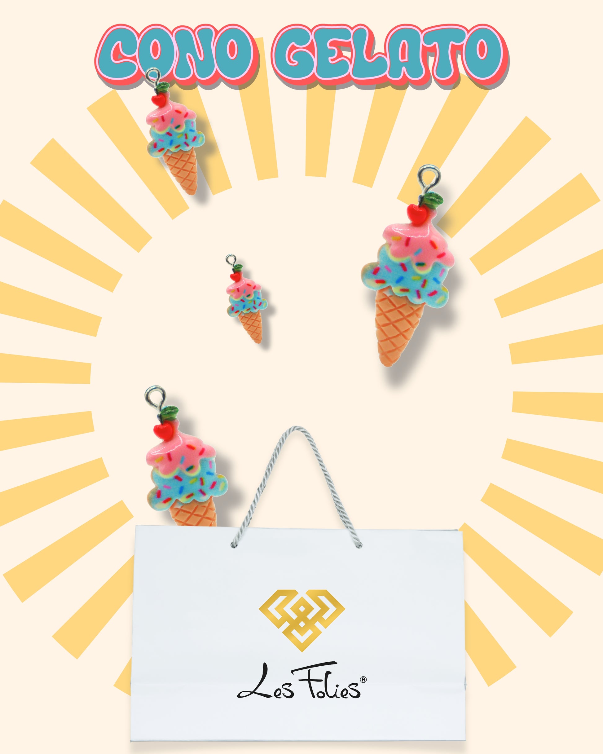 Charm "CONO GELATO"
