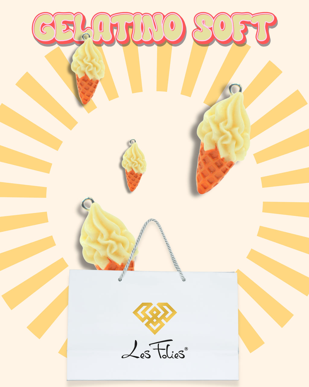 Charm "CONO GELATO"