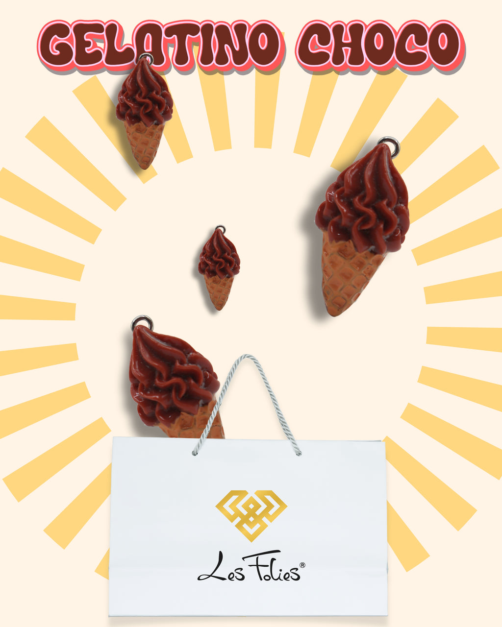 Charm "CONO GELATO"