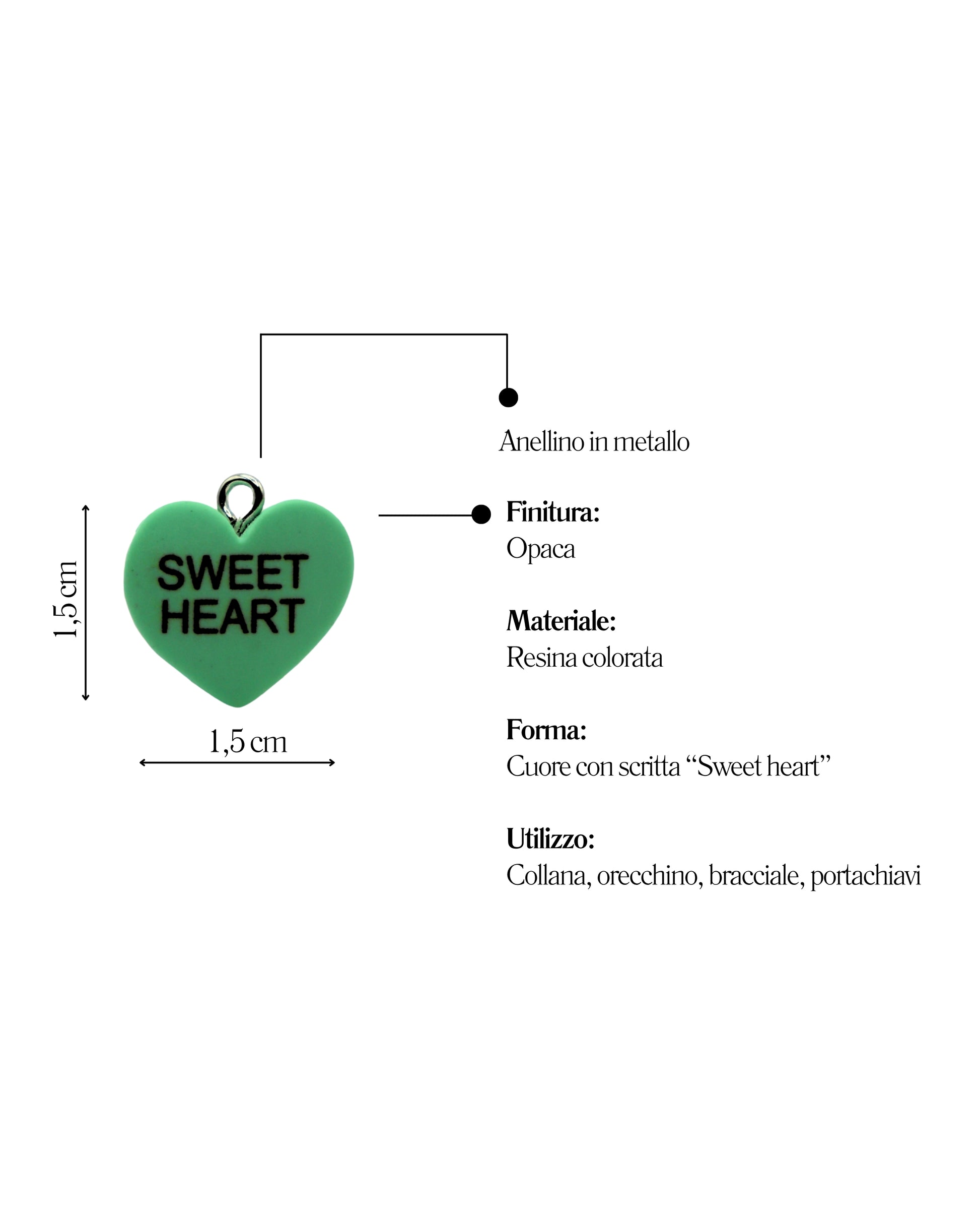 Charm Cuore "SWEET HEART"