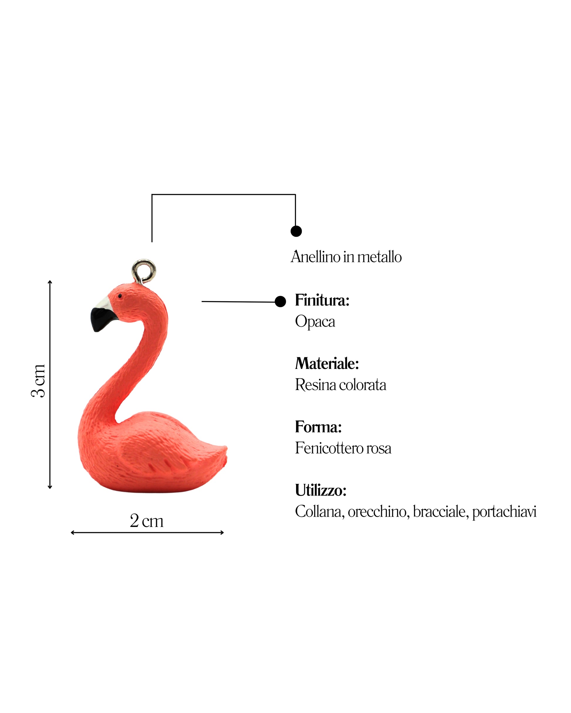 Charm "FENICOTTERO"
