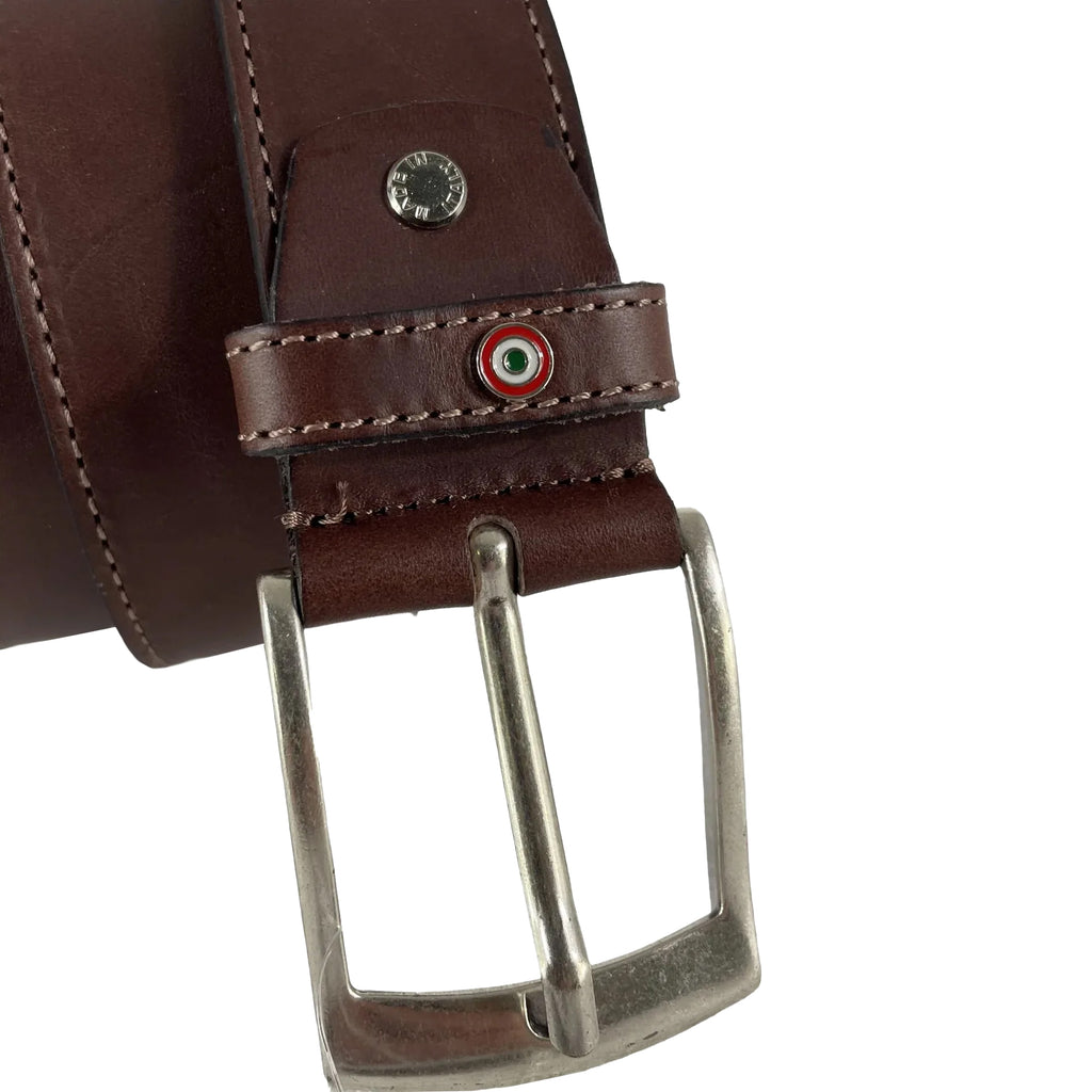 Cintura Uomo Aeronautica Militare AM403 in Vera Pelle
