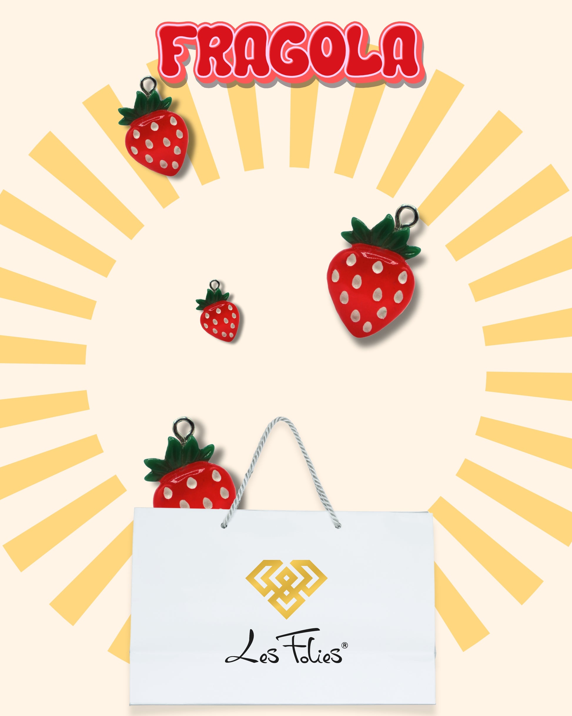Charm "FRAGOLA"