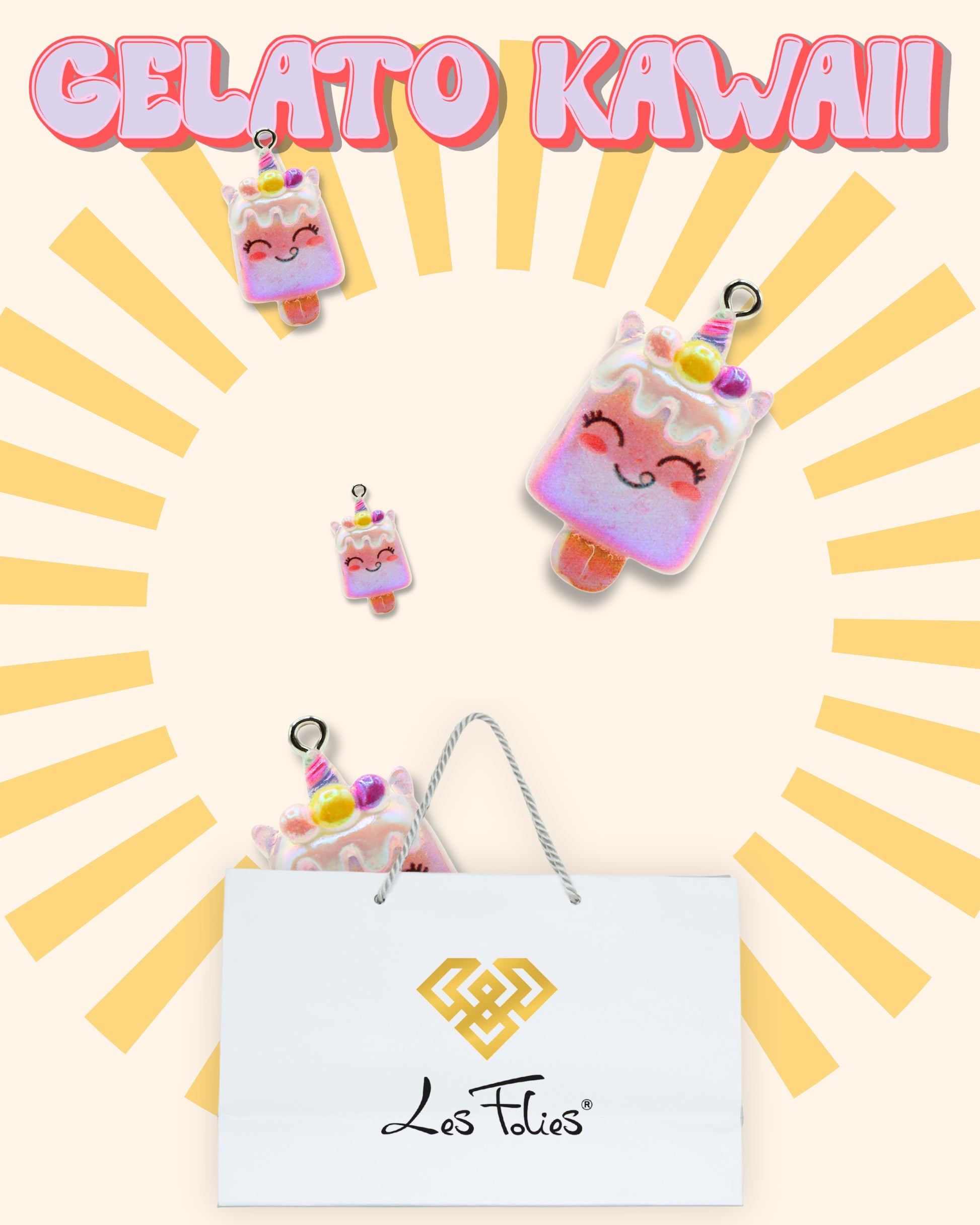 Charm Gelato "UNICORNO"