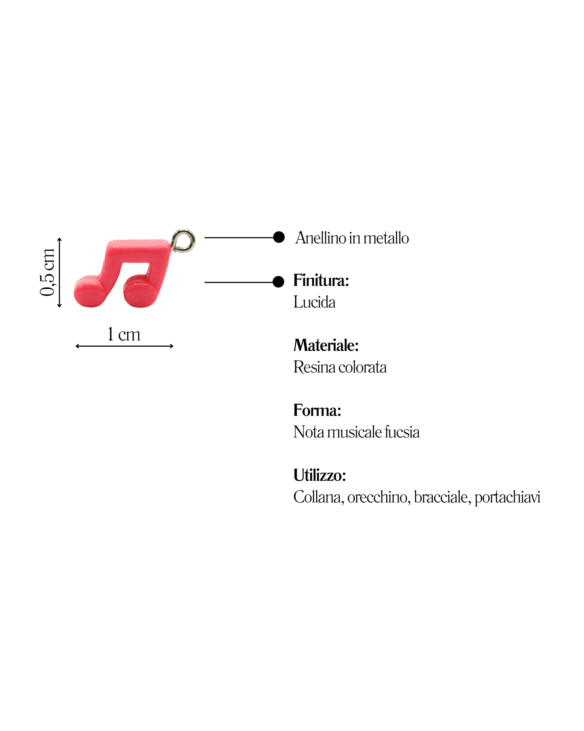 Charm "NOTA MUSICALE"