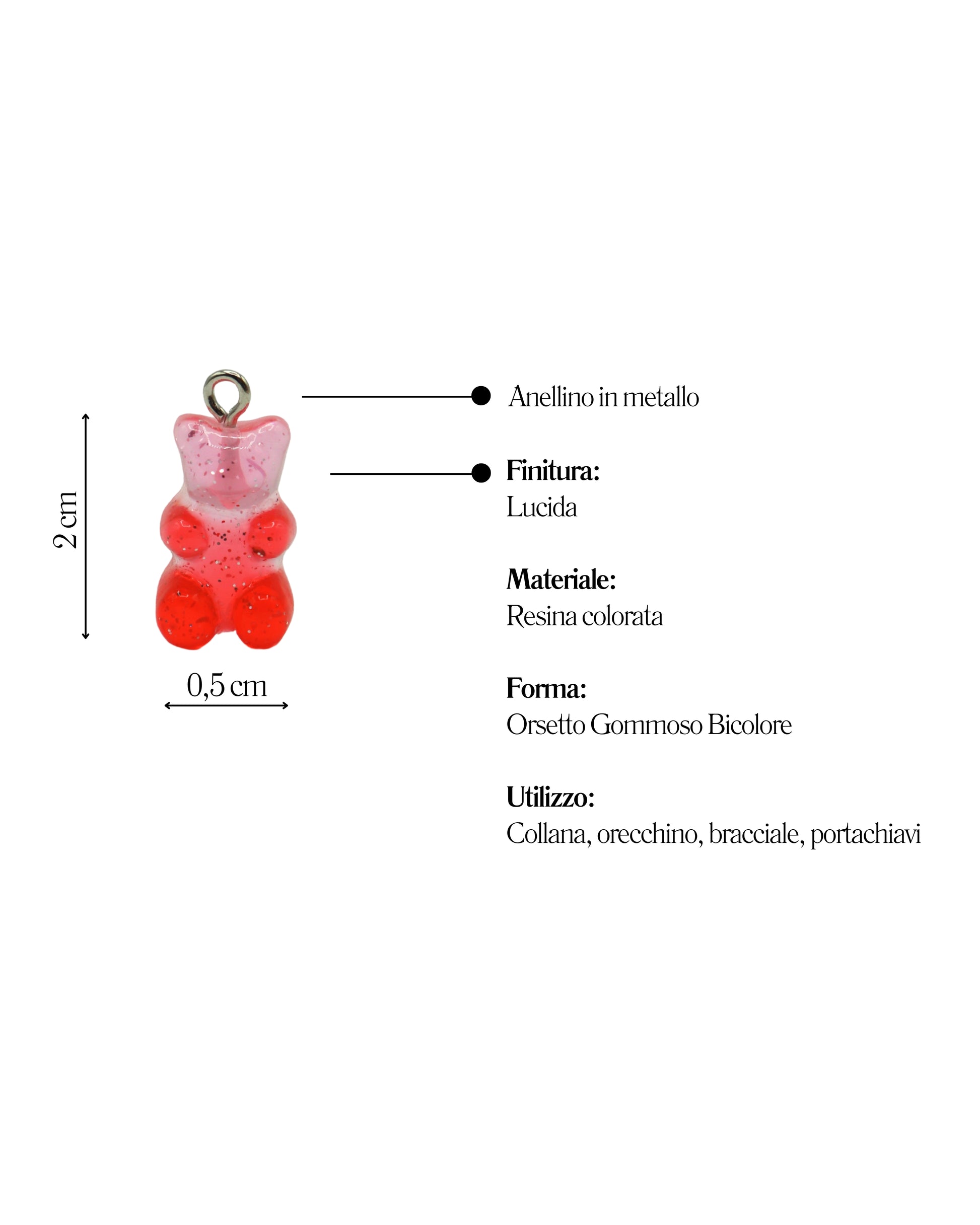 Charm Orsetto "GUMMY"