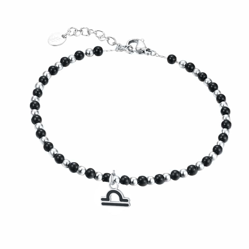 Charm Segno Zodiacale Bilancia in acciaio inox Zodiaco - Brand Gioielli