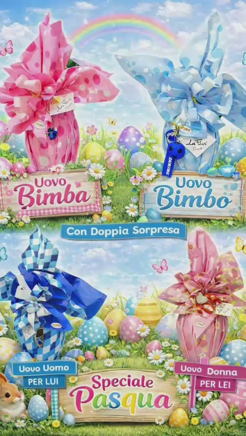 Uovo di Pasqua da Donna - Doppia sorpresa