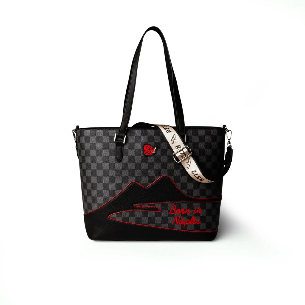 Borsa a spalla Born in Naples B003 R372