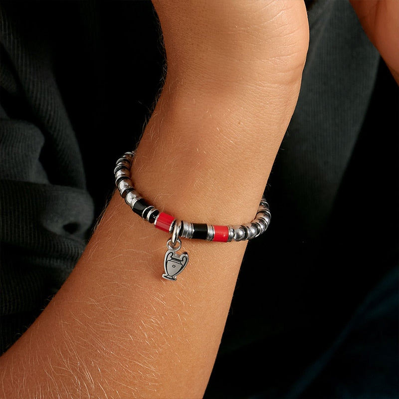 Charm Coppa Campioni Champions ciondolo in acciaio inox - Brand Gioielli