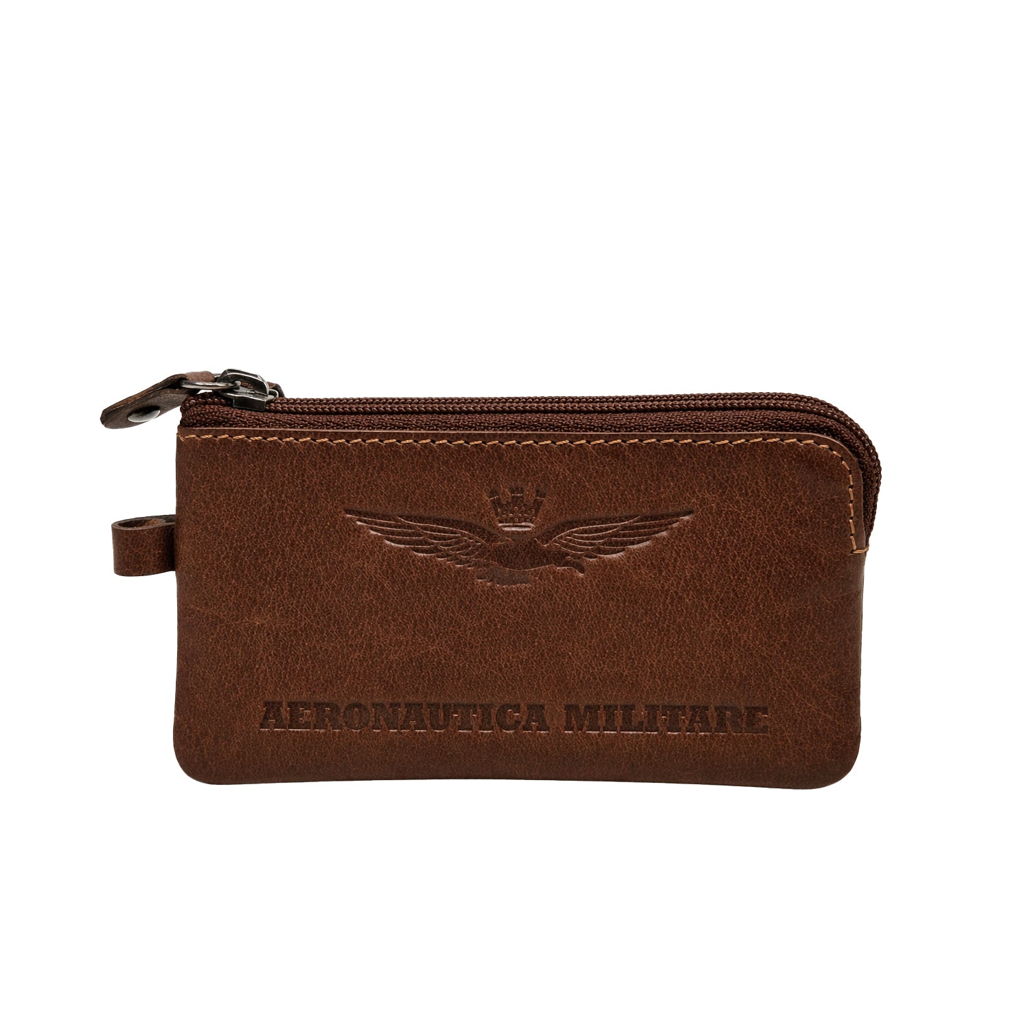 Portachiavi Aeronautica Militare AM248 New Eagle in Vera Pelle