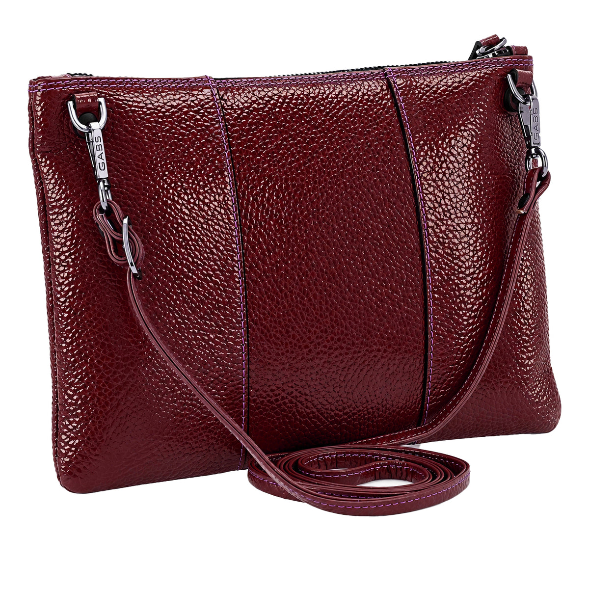 Borsa Gabs BEYONCE Taglia M Lucida Verniciata in vera pelle