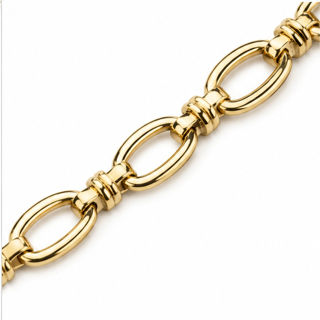 Bracciale Love in acciaio inox - You B'jou by Barbieri