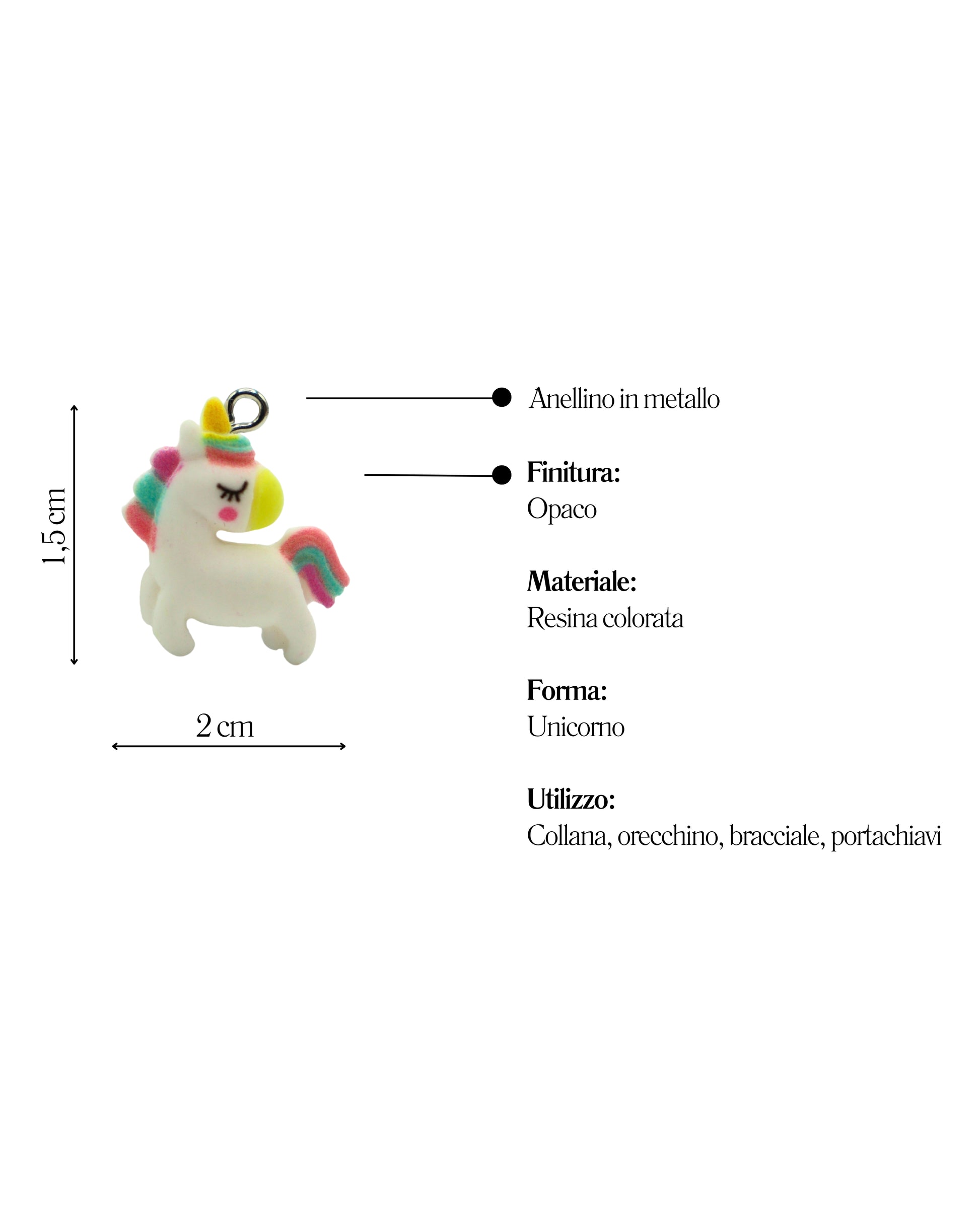Charm "UNICORNO"